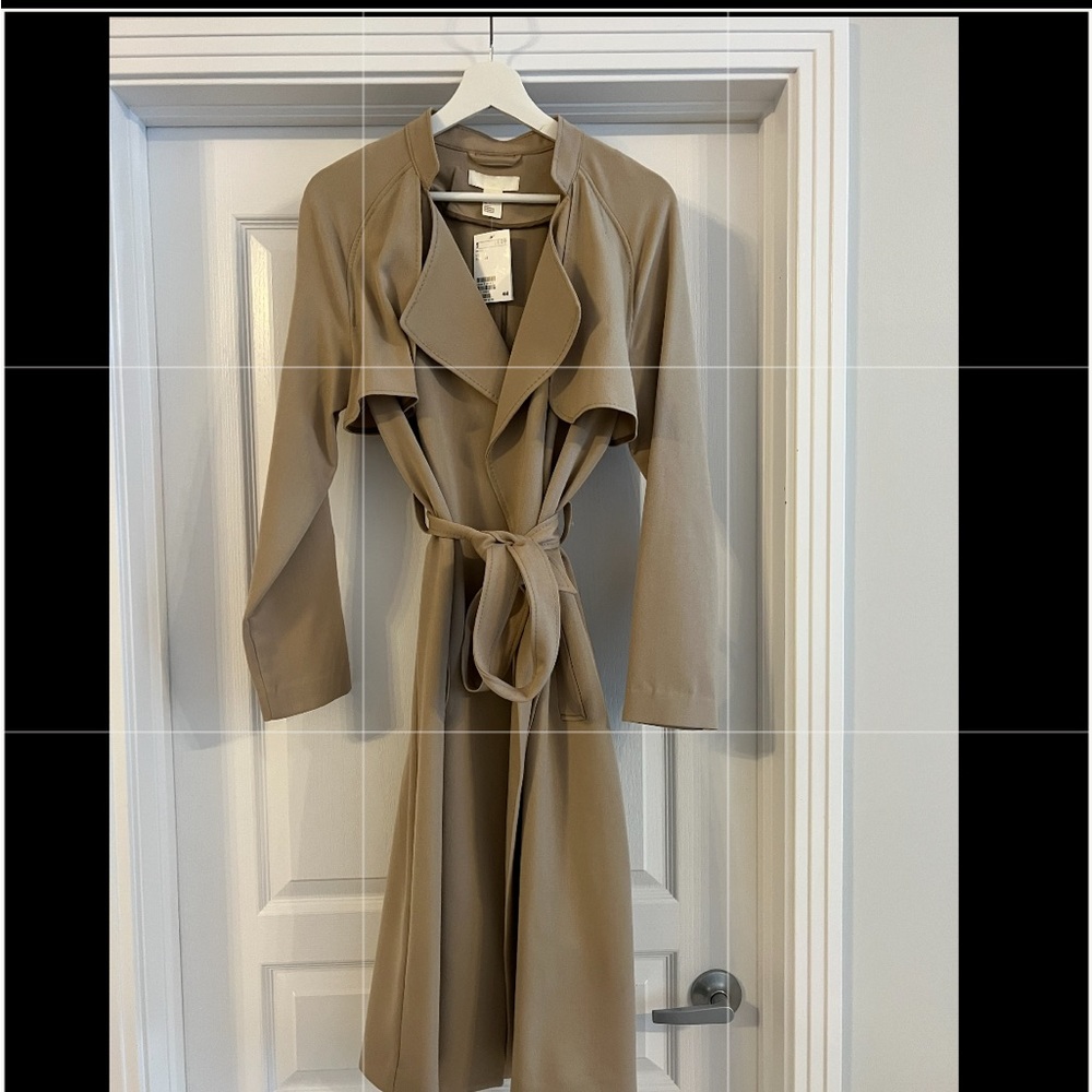 beige Trench coat brand new with tags H&M